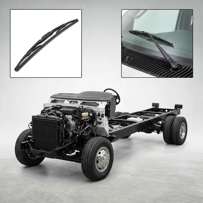 Passenger Side Wiper Blade for Ford F-53 Motorhome Chassis (1988 - 2021) - 1